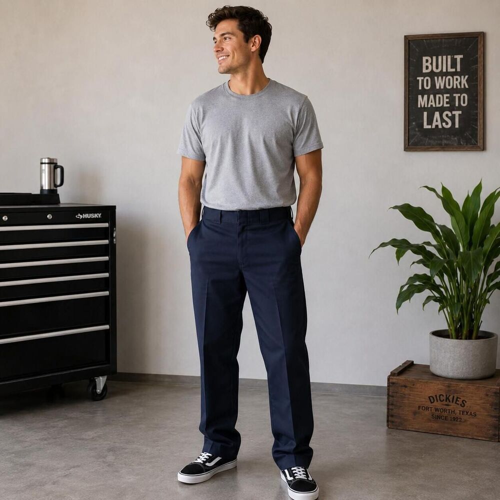 Dickies Men's Blue Trousers